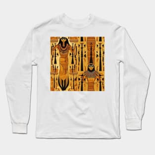 Ancient Egyptian Pattern 13 Long Sleeve T-Shirt